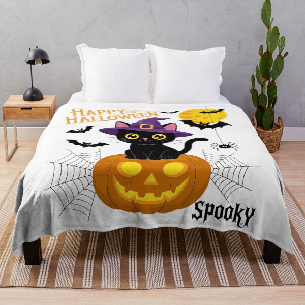 Item preview, Halloween Black Cat Spooky designed and sold by Sunset4Bones.