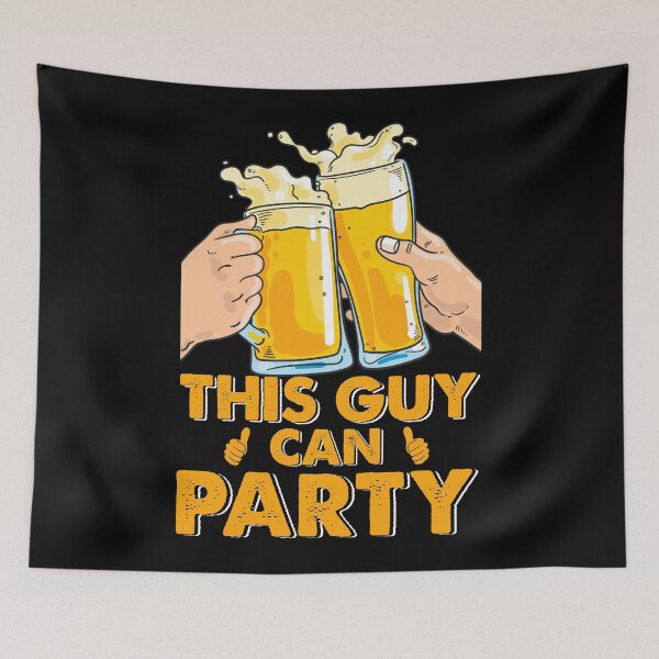 Item preview, This Guy Can Party Funny Party Shirt designed and sold by Retr0Tshirts.