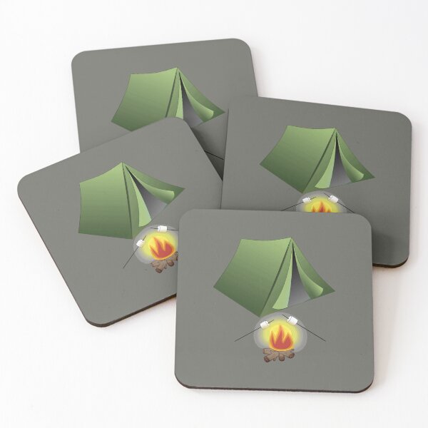 Item preview, Camping - Tent and Campfire designed and sold by Aitana13flour.