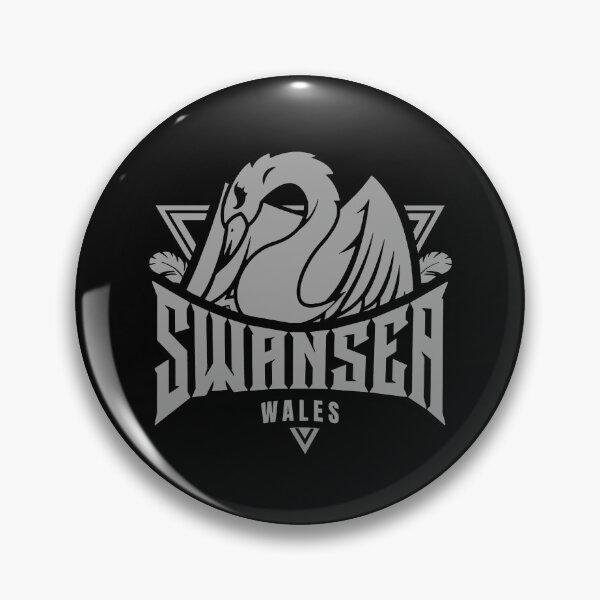Item preview, Swansea swan animated grey designed and sold by VRedBaller.