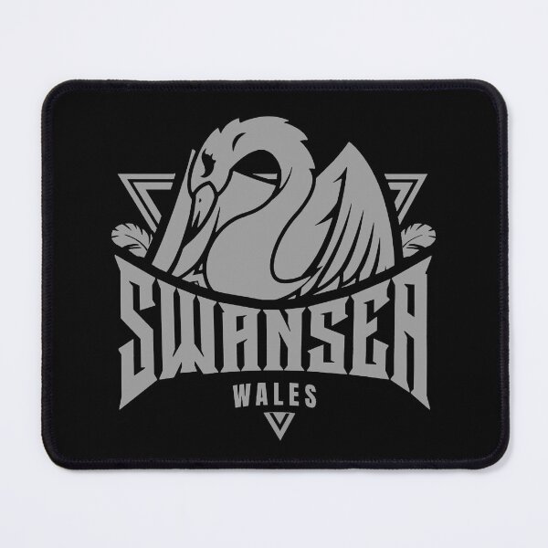 Item preview, Swansea swan animated grey designed and sold by VRedBaller.