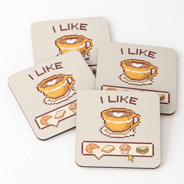 Item preview, Pixel Art Breakfast Cute Food Illustration designed and sold by Retr0Tshirts.