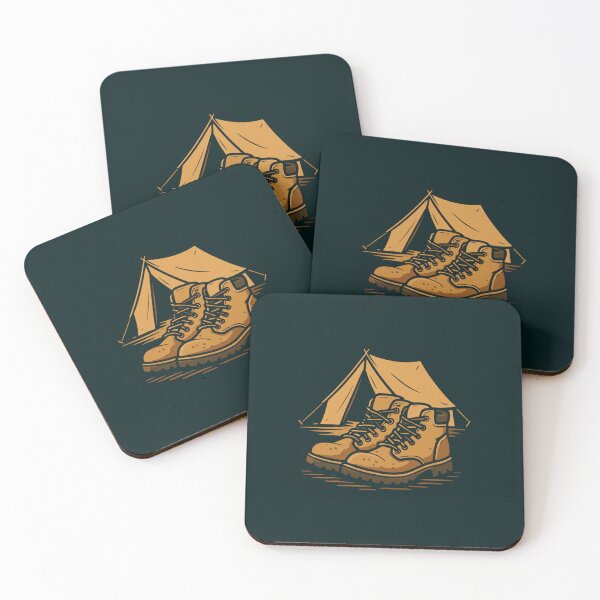 Item preview, Camping Adventure Boots Tent Funny Camper (1) designed and sold by Aitana13flour.