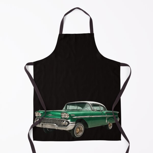 Item preview, Classic Green 1958 Chevy Impala Lowrider designed and sold by Tatko Designs.
