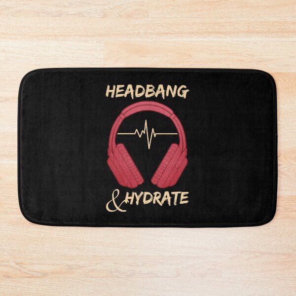 Item preview, Headphones | Headbang And Hydrate designed and sold by ObsidianDaz.