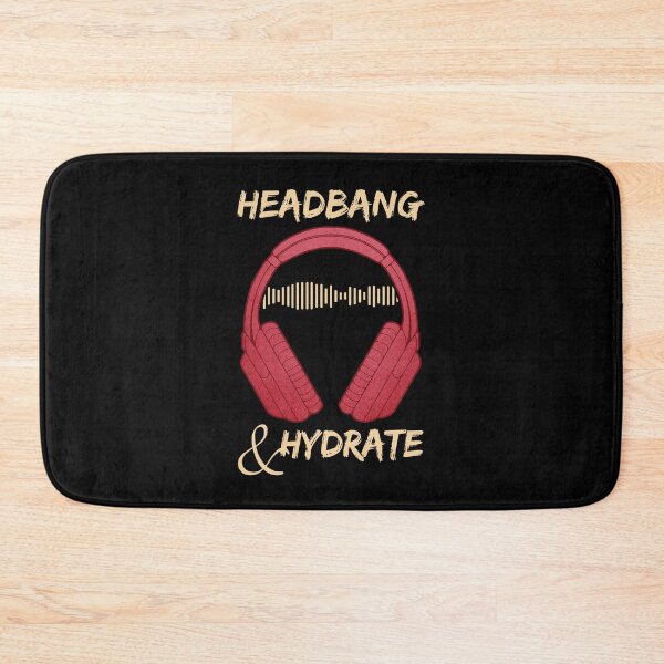 Item preview, Headphones | Headbang And Hydrate designed and sold by ObsidianDaz.