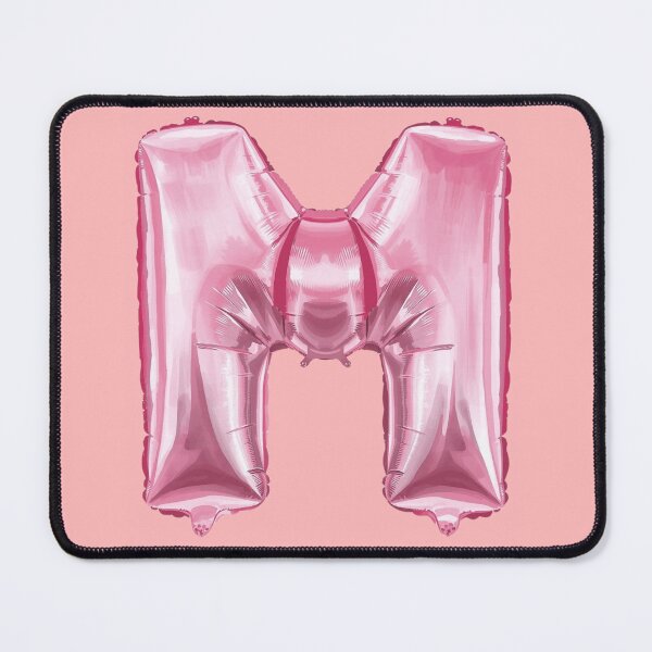 Item preview, Bold Pink Helium Balloon: Letter M designed and sold by NellCanvas.
