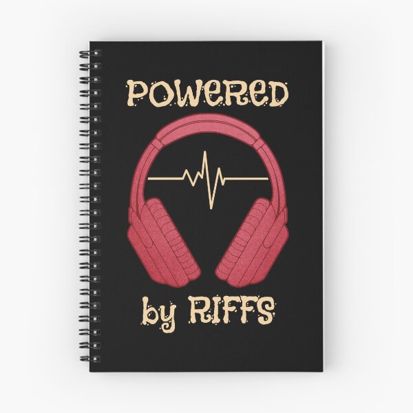 Item preview, Headphones | Powered By Riffs designed and sold by ObsidianDaz.
