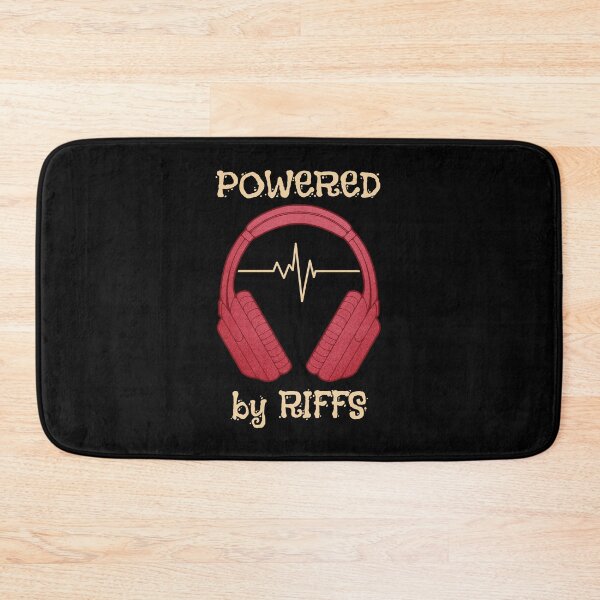Item preview, Headphones | Powered By Riffs designed and sold by ObsidianDaz.