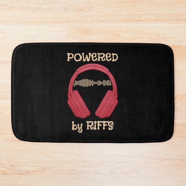 Item preview, Headphones | Powered By Riffs designed and sold by ObsidianDaz.