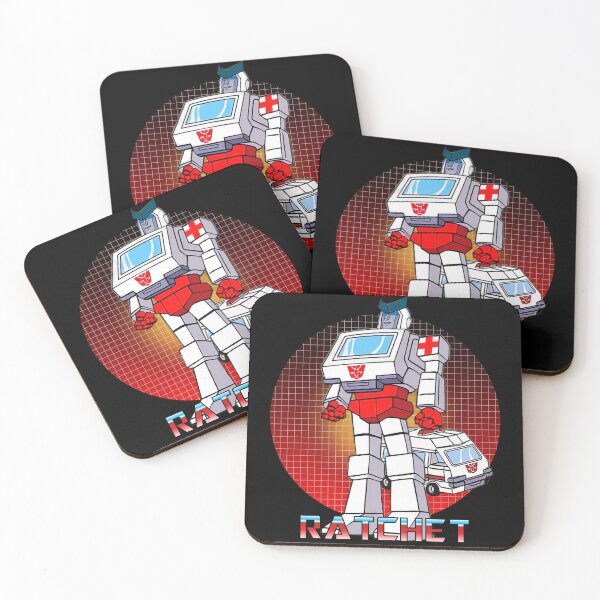 Item preview, Ratchet G1 Medic Robot Vintage Cartoon designed and sold by Retr0Tshirts.