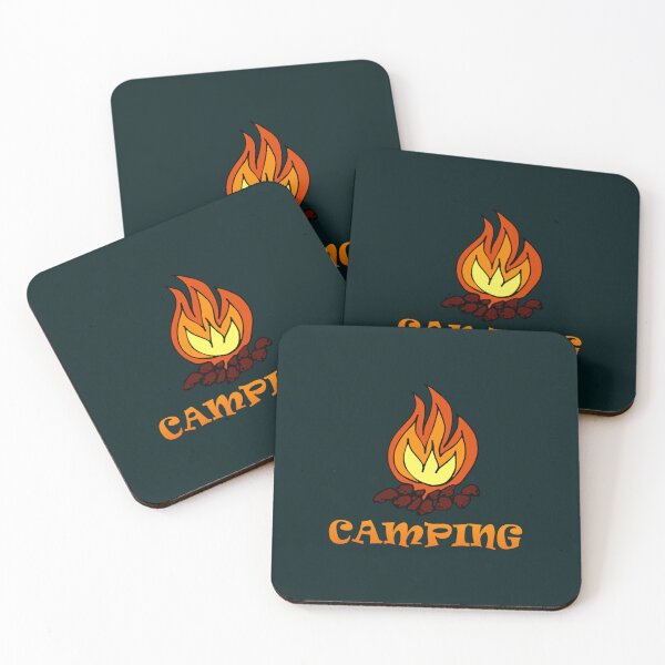 Item preview, camping camp fire designed and sold by Aitana13flour.