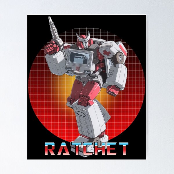 Ratchet G1 Robot Medic Classic V2 Poster