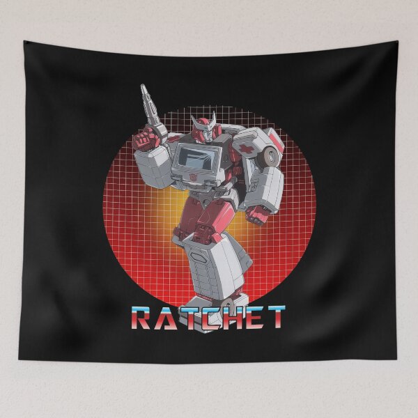 Item preview, Ratchet G1 Robot Medic Classic V2 designed and sold by Retr0Tshirts.