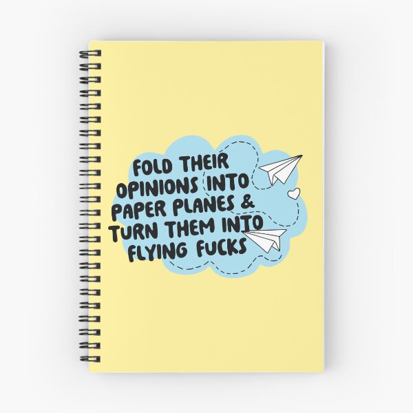 Item preview, Fold their opinions into paper planes & turn them into flying fucks designed and sold by BrownHorse90s.