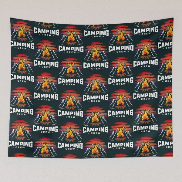 Item preview, camping crew,best Camping Gift for Camping Team designed and sold by Aitana13flour.
