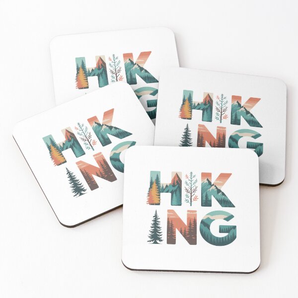 Item preview, Hiking Travel Camping Alaska designed and sold by Sunset4Bones.
