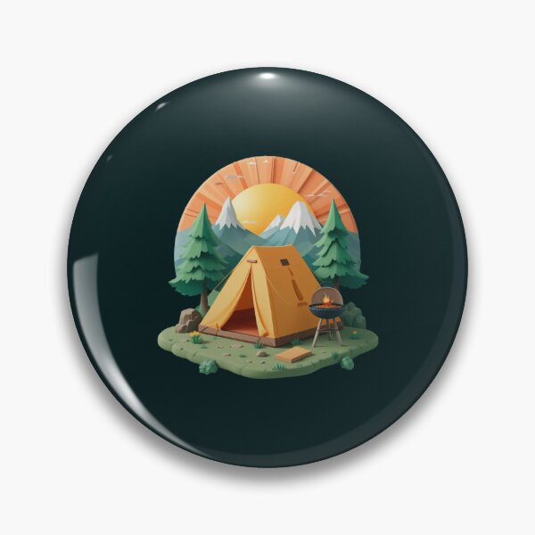 Item preview, Camping in the tent designed and sold by Aitana13flour.