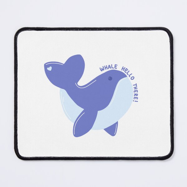 Item preview, Cute Blue Whale Pun designed and sold by froggyx.