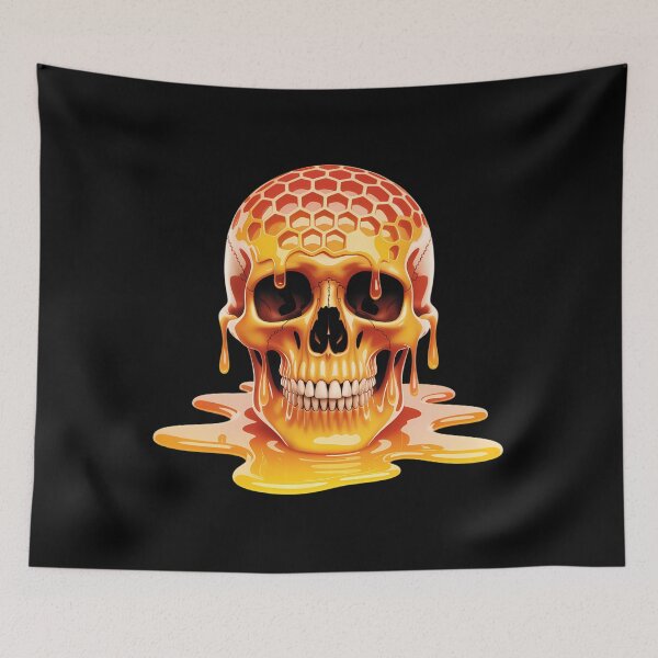 Item preview, Skullific Honeycomb Halloween designed and sold by Sunset4Bones.
