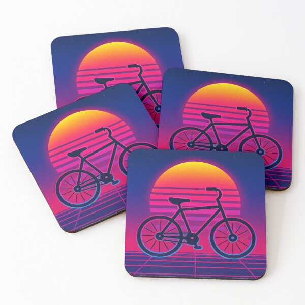 Item preview, Neon Bike Sunset designed and sold by CreatedbyKandJ.