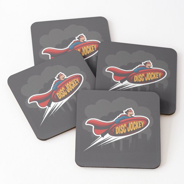 Item preview, Disc Jockey Ultimate Frisbee Flying Disc Humor designed and sold by Blok45.