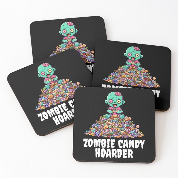 Item preview, ZOMBIE CANDY HOARDER - ZOMBIE HALLOWEEN designed and sold by KEF Custom.