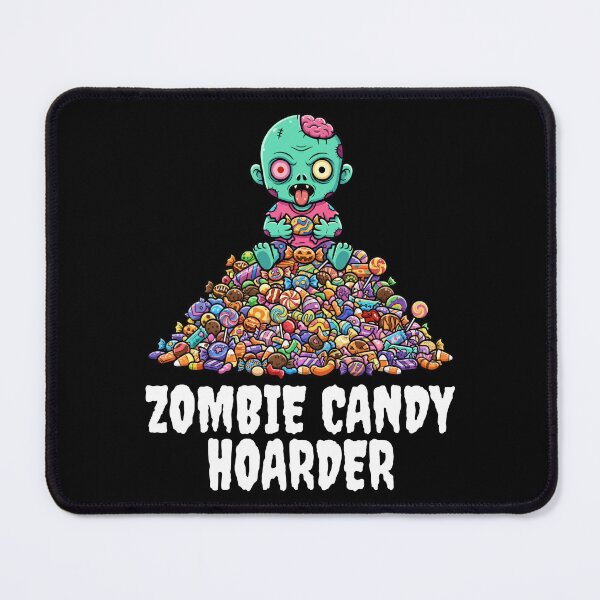 Item preview, ZOMBIE CANDY HOARDER - ZOMBIE HALLOWEEN designed and sold by KEF Custom.