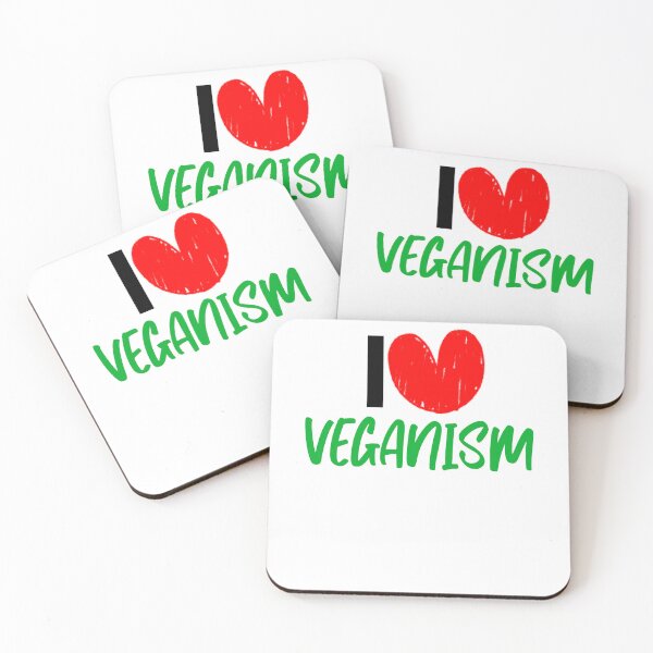 Item preview, I love veganism illustration love animals gift, vegan lifestyle designed and sold by LuxeGraphix.