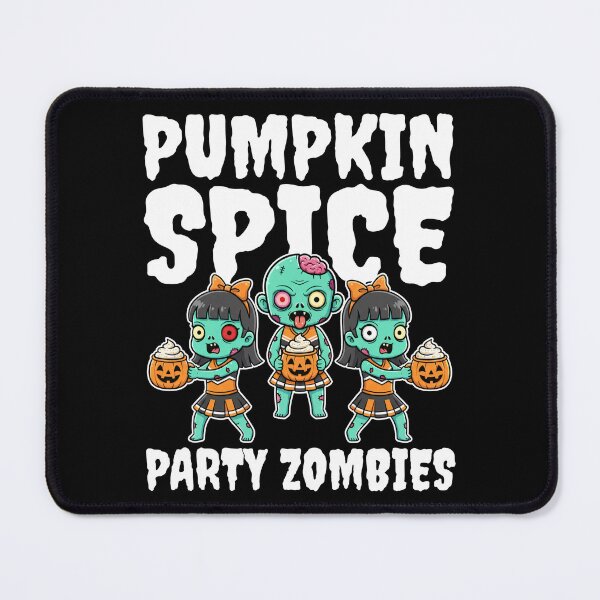Item preview, PUMPKIN SPICE PARTY ZOMBIES - ZOMBIE HALLOWEEN designed and sold by KEF Custom.