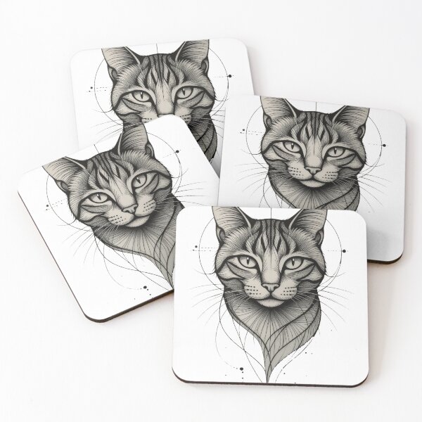 Item preview, Mystic Cat Portrait designed and sold by JuliettabyJuli.