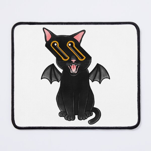 Item preview, Psychedelic Black Cat – Trippy Rainbow Eyes Artwork designed and sold by J-Mindful.