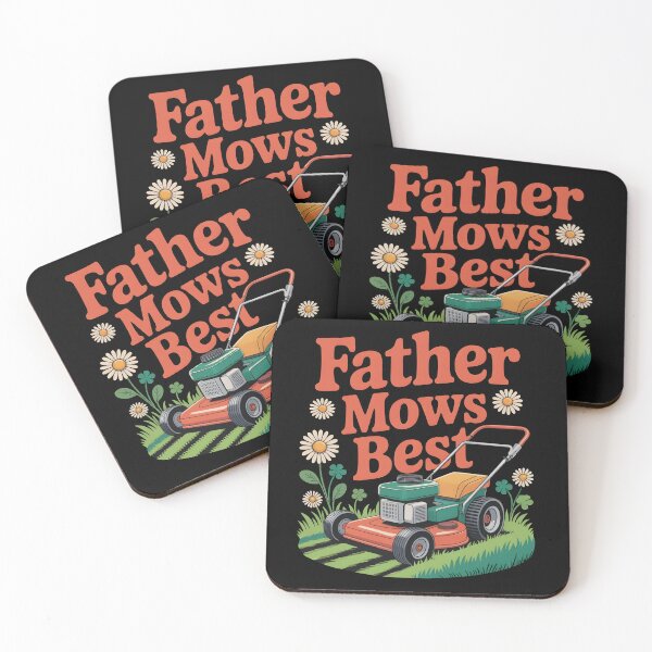Item preview, Father Mows Best Funny Gifts For Dad Gardener Lawn Care designed and sold by SkymarArt.