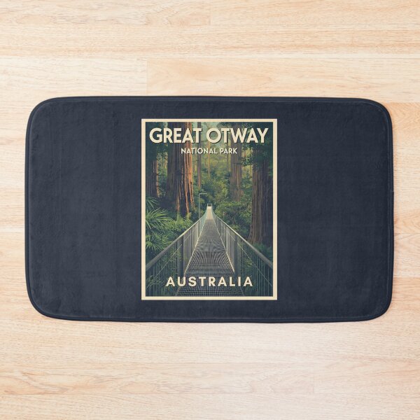 Item preview, A Vintage Illustration of Great Otway National Park - Australia designed and sold by GoodOldVintage.