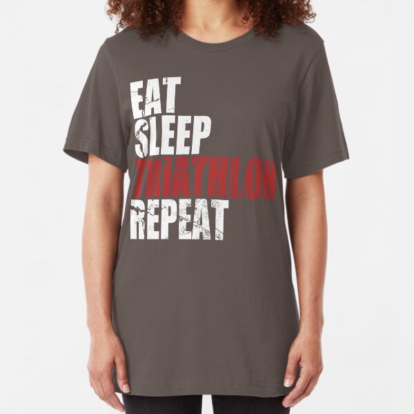 Eat Sleep Swim Repeat Mens Womens Tshirt Pool tshirt Fast Gym Brand New Train