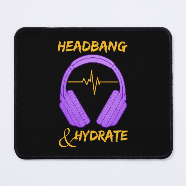 Item preview, Headphones | Headbang And Hydrate designed and sold by ObsidianDaz.