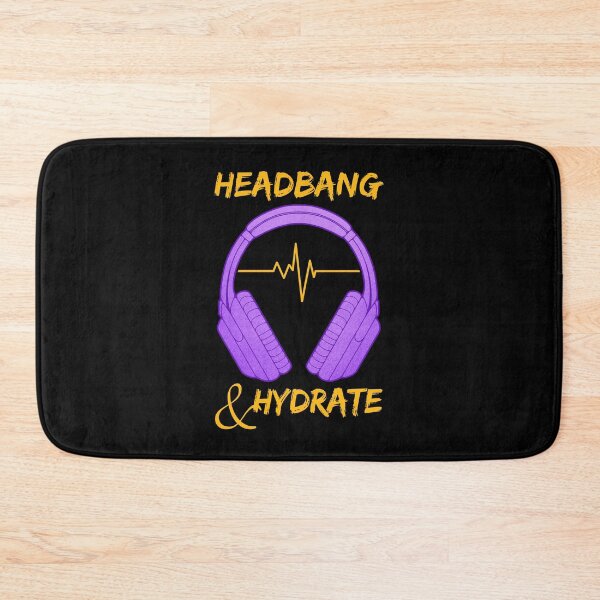 Item preview, Headphones | Headbang And Hydrate designed and sold by ObsidianDaz.