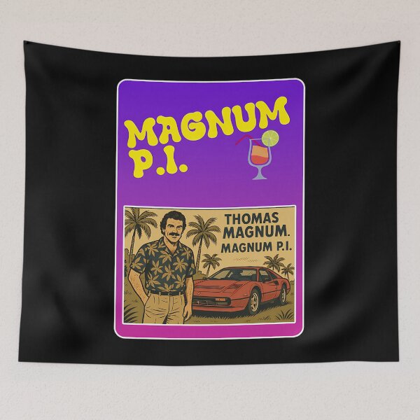 Item preview, Magnum Pi Crime Series 80S designed and sold by Dominiqueker.