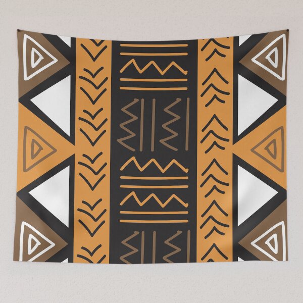 Item preview, Bogolan Pattern Stock Illustrations designed and sold by Wolagno.