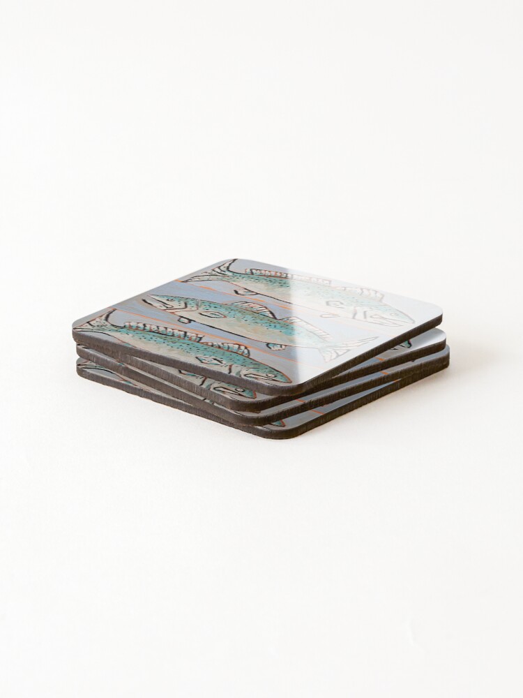 Thumbnail 4 of 5, Coasters (Set of 4), Triplets designed and sold by RudyYoder.