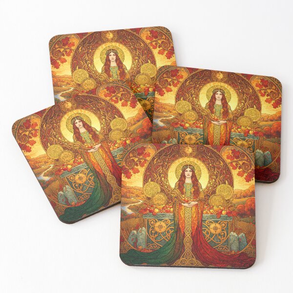 Item preview, The Altar of Mabon in Autumn | Celebrating the Harvest and Autumn Equinox designed and sold by Stoneflower-Art.