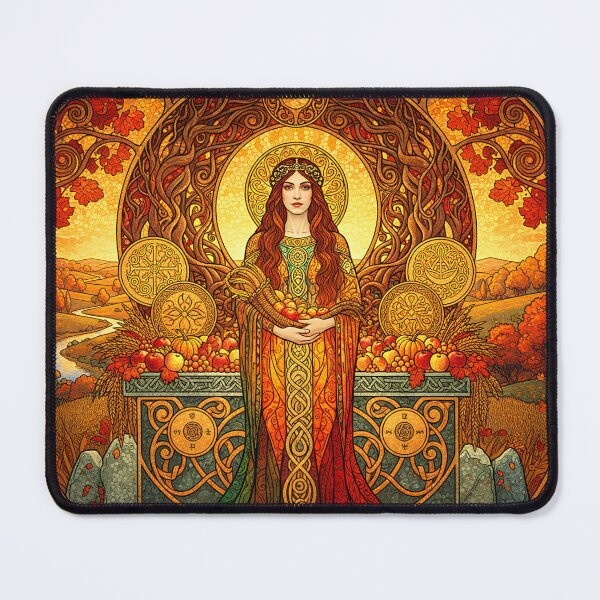 Item preview, The Altar of Mabon in Autumn | Celebrating the Harvest and Autumn Equinox designed and sold by Stoneflower-Art.