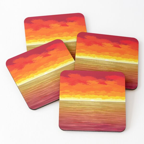 Item preview, Sunset waves designed and sold by The Frog Pond Arts.