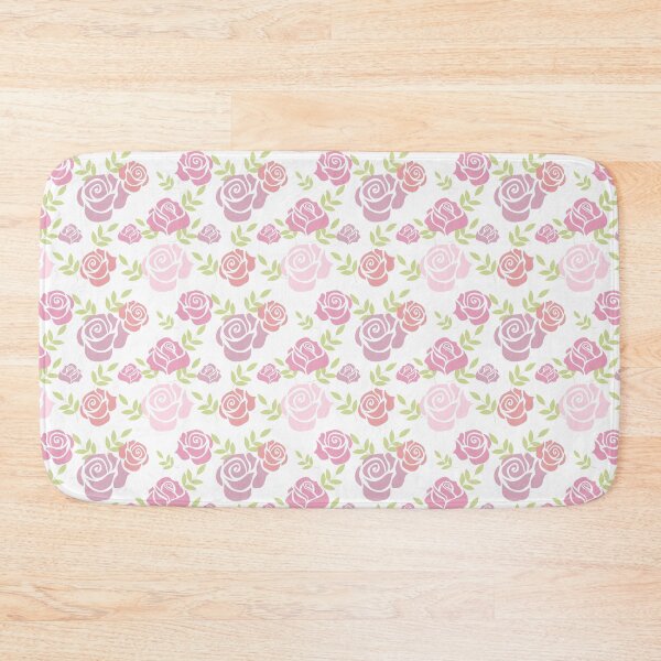 Item preview, Romantic Pink Roses Seamless Floral Pattern designed and sold by Alynek-Design.