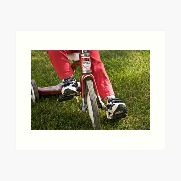 Pedal, Pedal, Pedal! Art Print