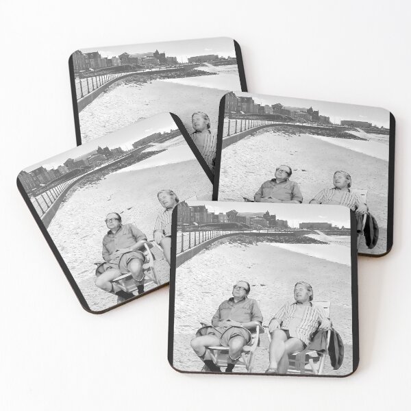 Item preview, Morecambe Beach 5 (Monochrome) designed and sold by Dominiqueker.