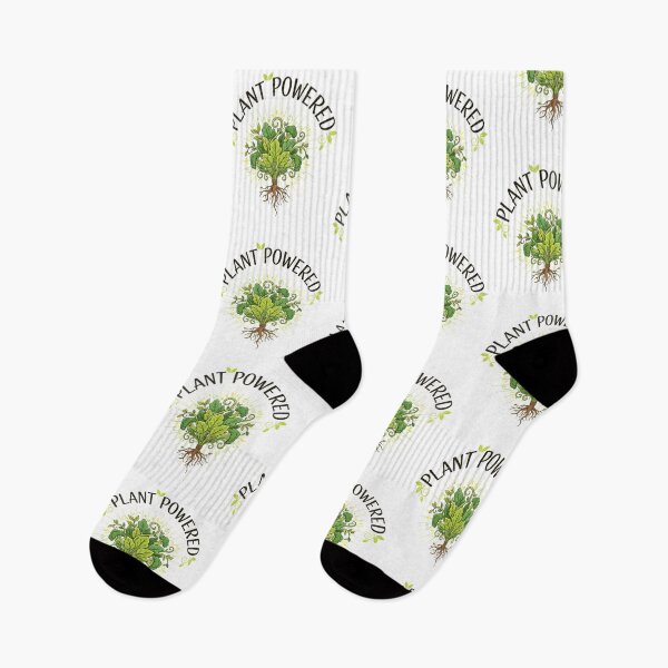 Item preview, plant powered graphic plant power design for plant based designed and sold by LuxeGraphix.