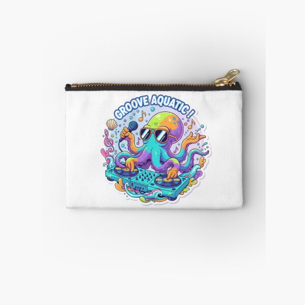 Item preview, Get Your Groove On with Our Funky Octopus DJ Tee! designed and sold by artistmagicshop.