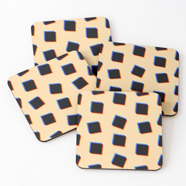 Item preview, Jiggling Squares Repeating Pattern designed and sold by The Frog Pond Arts.