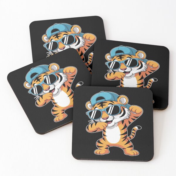 Item preview, Cute Dabbing Tiger Kids Men Toddler Boys Animal Wildcats designed and sold by BlackStars3Neon.